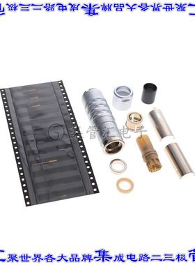 SA2KAC-P12PFG2-7500 圆形连接器12POS插头公引脚压接镀金自由悬