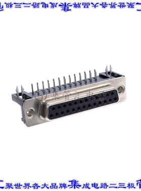 2311762-1 连接器25POS插座母插口2排D-Sub通孔直角