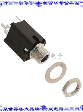 112BPCX 接插件连接器CONN JACK STEREO 6.35MM PNL MNT