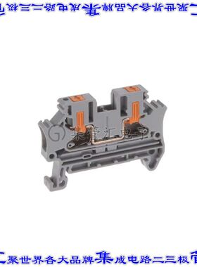 1088728 端子块连接器2POS馈通式6.2mm灰色10-26AWG