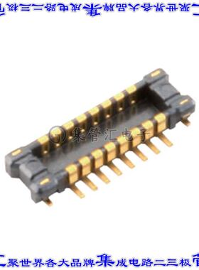 AXF6A1612A 板对板连接器16POS接头外罩触点2排0.35mm表贴SMD镀金