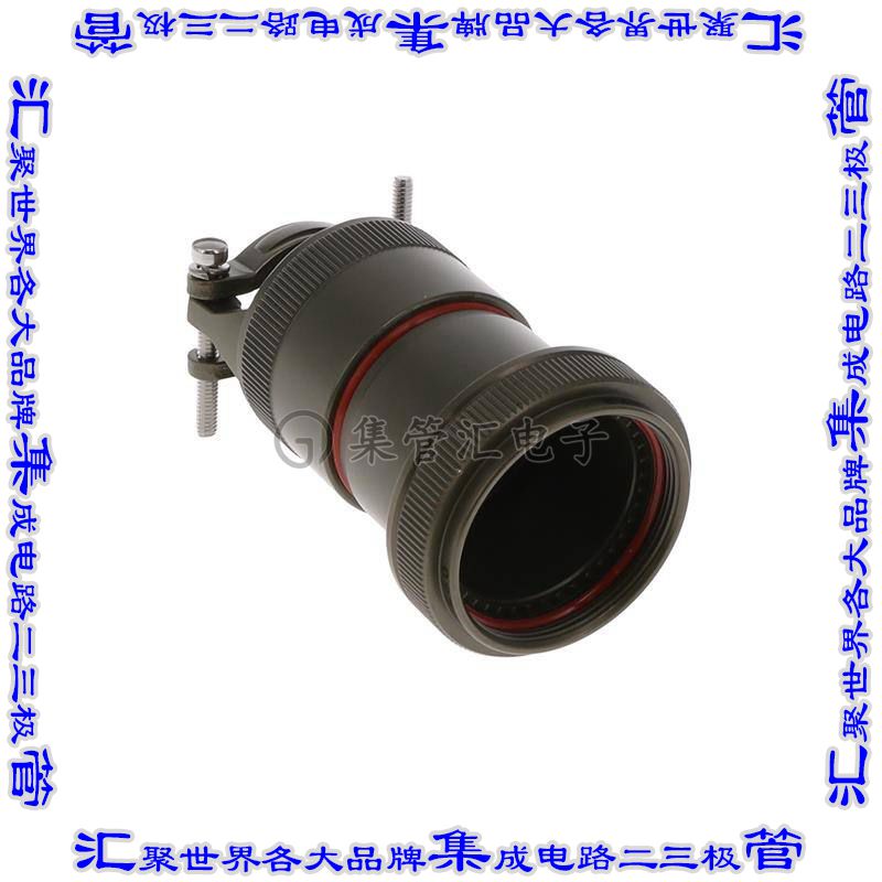 A850491823W07 接插件连接器CONN BACKSHLL W/CLMP SZ23 H OLIV