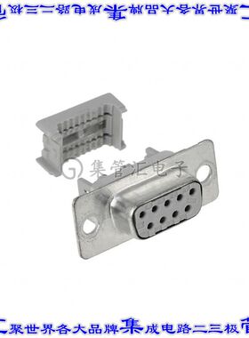 8309-6009 连接器9POS插座母插口2排D-Sub面板安装