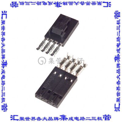 103956-3 连接器接插件CONN RCPT 4POS IDC 22-26AWG