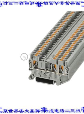 3209550 端子块连接器3POS馈通式5.2mm白色12-26AWG