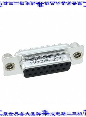 L77SDAH15SC309 连接器15POS插座母插口2排D-Sub自由悬挂