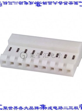 3-640429-9 矩形连接器9POS插座3.96mm母插口白色IDC锡自由悬挂