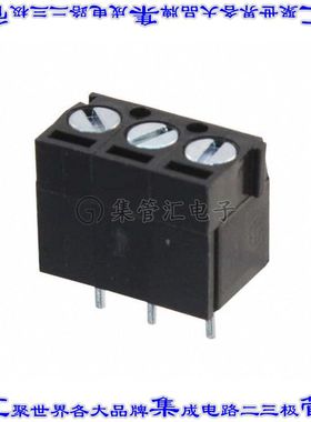 OSTTE030104 线对板连接器3POS接线端子3.5mm通孔水平带板