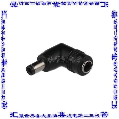 DC PLUG-P1J-P1LR 适配器 插孔2.1mm x 5.5mm 至 插头2.5mm x 5.5