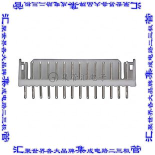 针座连接器14POS接头2mm公形插针通孔直针锡 292161