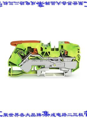 2116-5207 端子块连接器2POS接地地面12.0mm绿色黄色6-20AWG