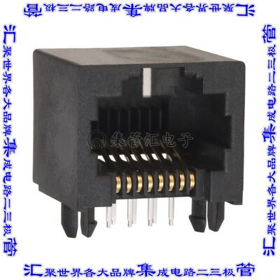 438600001 0438600001接插件连接器CONN MOD JACK 8P8C R/A UNSHL