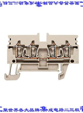 1933740000 端子块连接器4POS馈通式5.1mm米色12-30AWG