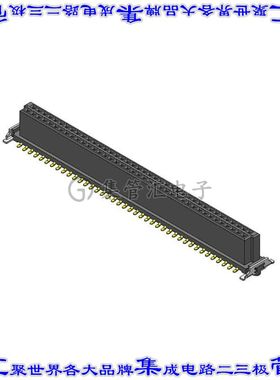 CBEC225-4079B001C1AF 针座连接器80POS插座2排1.27mm母形插口表