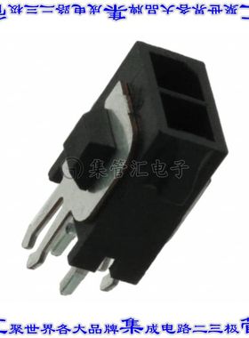 3-794682-2 针座连接器2POS接头2排公形插针通孔直针镀金