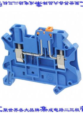 3046553 端子块连接器2POS断连5.2mm蓝色12-26AWG