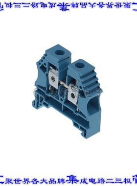 304151 端子块连接器2POS馈通式10.0mm蓝色6-16AWG