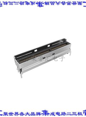 G97V24332HR 卡边缘连接器124POS母头2排0.6mm黑色镀金