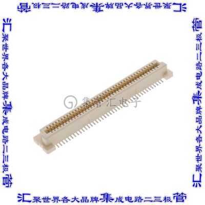 10139781-081402LF 板对板连接器80POS插座外罩触点2排0.8mm表贴S