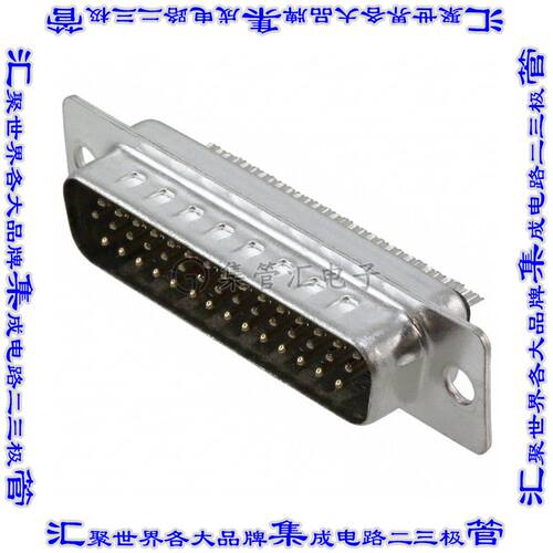 A-HDS 44 LL/Z 连接器44POS插头公引脚3排D-Sub高密度自由悬挂
