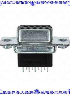 5747190-2 连接器9POS插座母插口2排D-Sub通孔