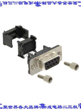 410F0-09-1-004S 连接器9POS插座母插口2排D-Sub自由悬挂