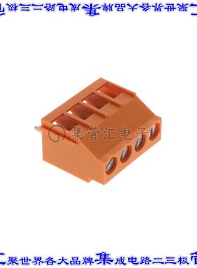 2567130000 线对板连接器4POS接线端子5.08mm通孔水平带板