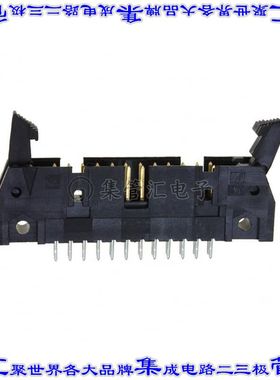 5499374-5 针座连接器24POS接头2排2.54mm公形插针通孔直针镀金