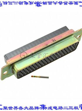 204520-2 连接器78POS插座母插口4排D-Sub高密度面板安装