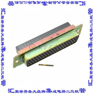 204520 连接器78POS插座母插口4排D Sub高密度面板安装