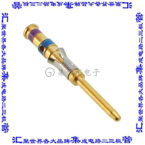 201570-1 连接器触点触头引脚14AWG压接镀金