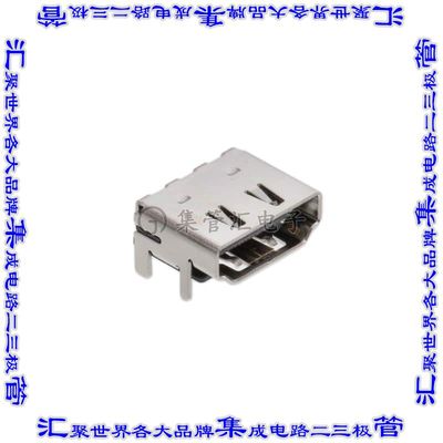 HDMR-19-01-F-SM-TR 连接器HDMI插座19POS表面贴装直角通孔