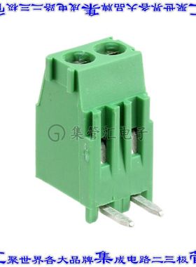 284414-2 线对板连接器2POS接线端子3.5mm通孔垂直带板