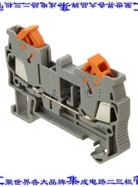 3205019 端子块连接器2POS馈通式5.2mm灰色16-24AWG