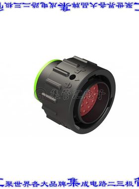 AHDP06-18-21PN-SRA 圆形连接器21POS插头外壳用于公插针黑色自由