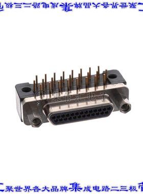 MDM-25PCBRM7-A174-F222 连接器25POS插头公引脚2排D-TYPE型面板