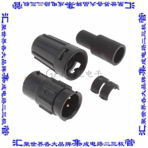 8382-4PG-513 圆形连接器4POS插座公形引脚焊杯镀金自由悬挂