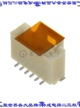 5013310607 针座连接器6POS接头1mm公形插针表贴SMD锡
