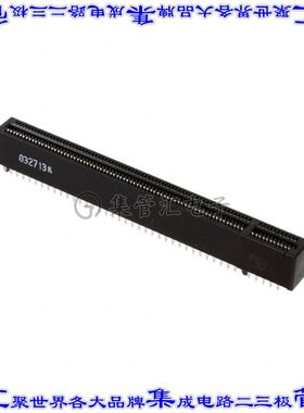 10082378-11003TLF 卡边缘连接器164POS母头2排1mm黑色镀金