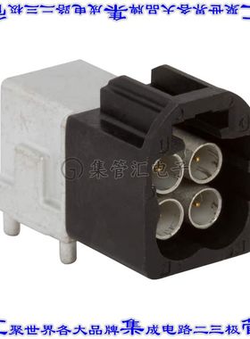 FM4-NARP-PCB-1 同轴连接器插头公引脚焊接50欧姆通孔直角