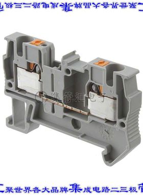 3211757 端子块连接器2POS馈通式6.2mm灰色10-24AWG