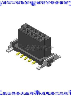 CBEC225-0579B001C1AF 针座连接器10POS插座2排1.27mm母形插口表