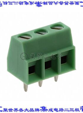 5442769 线对板连接器3POS接线端子3.81mm通孔水平带板