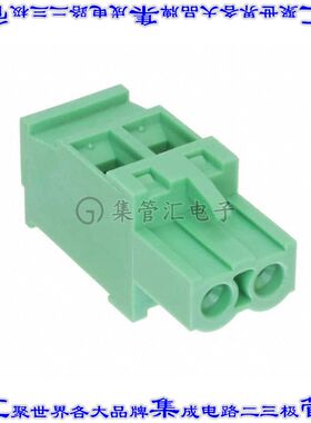 EB9A-02-D 端子块连接器2POS插头母插口5.08mm绿色自由悬挂