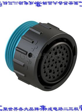 AHDP06-24-35SR-WTA 圆形连接器35POS插头外壳用于母插口黑色自由