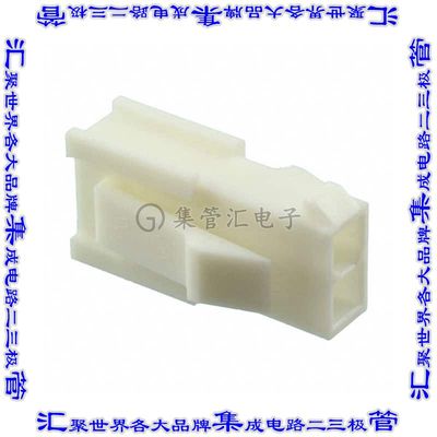 1586018-2 矩形连接器外壳2POS插头2排公形引脚天然色面板安装