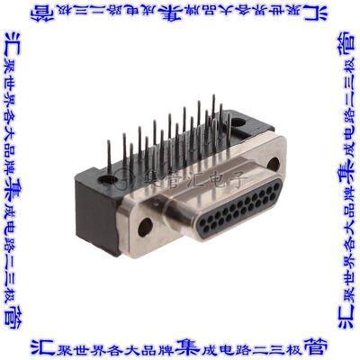 MDM-21PCBR-L56-A174 连接器21POS插头公引脚2排D-TYPE型面板安装