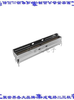 G97V26332HR 卡边缘连接器148POS母头2排0.6mm黑色镀金