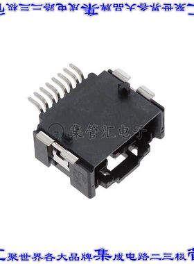 10142344-108KLF 针座连接器8POS接头2排2.54mm公形插针表贴SMD锡