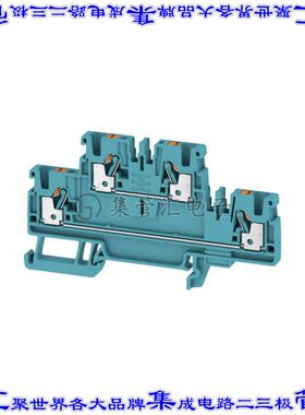 1547620000 端子块连接器4POS馈通式2排5.1mm蓝色12-28AWG